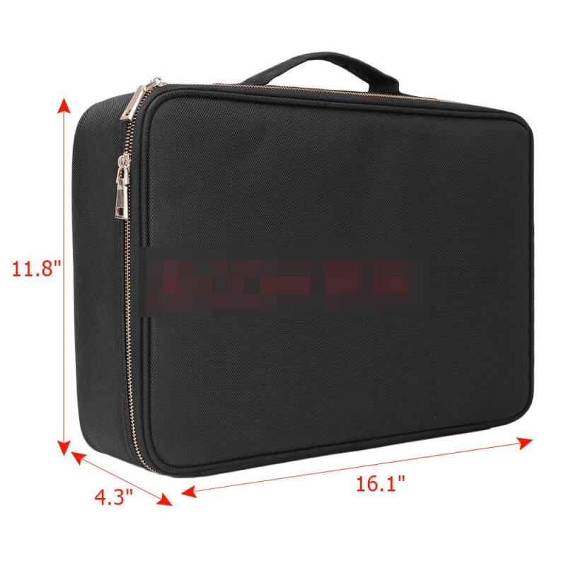 Cosmetic Box Factory Handle Makeup luggage Manicure embroidery makeup toolbox Travel Cosmetic Bag Large Capacity Cosmetic Case