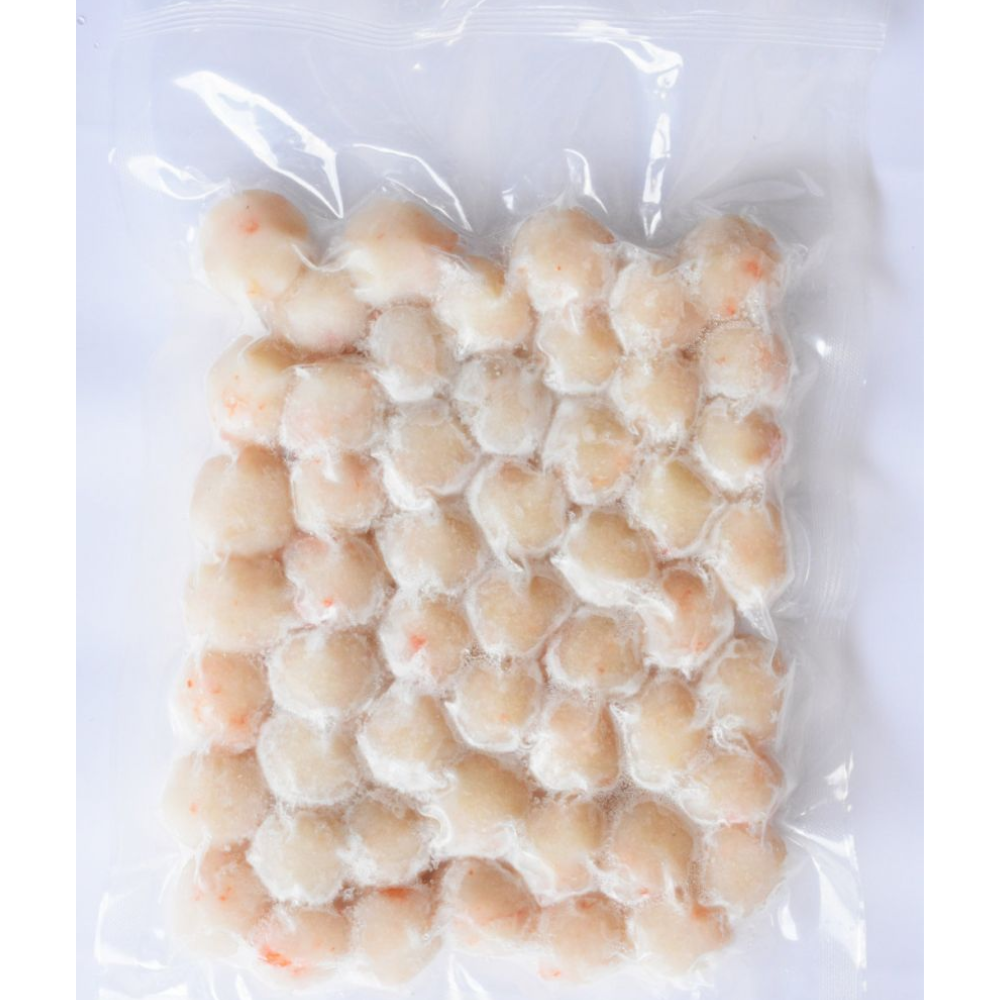 ISO Ready to cook food Competitive price Surimi product Frozen SHRIMP BALL Vacuum pack 500g Vietnam factory For Korean Ramen