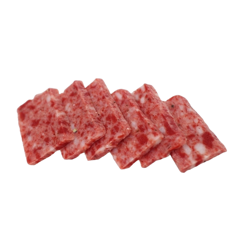 ISO Prepared food Wholesale price Asian food Frozen WAGYU BEEF SHAPED SURIMI Vacuum pack 200g Vietnam factory For Korean ramen