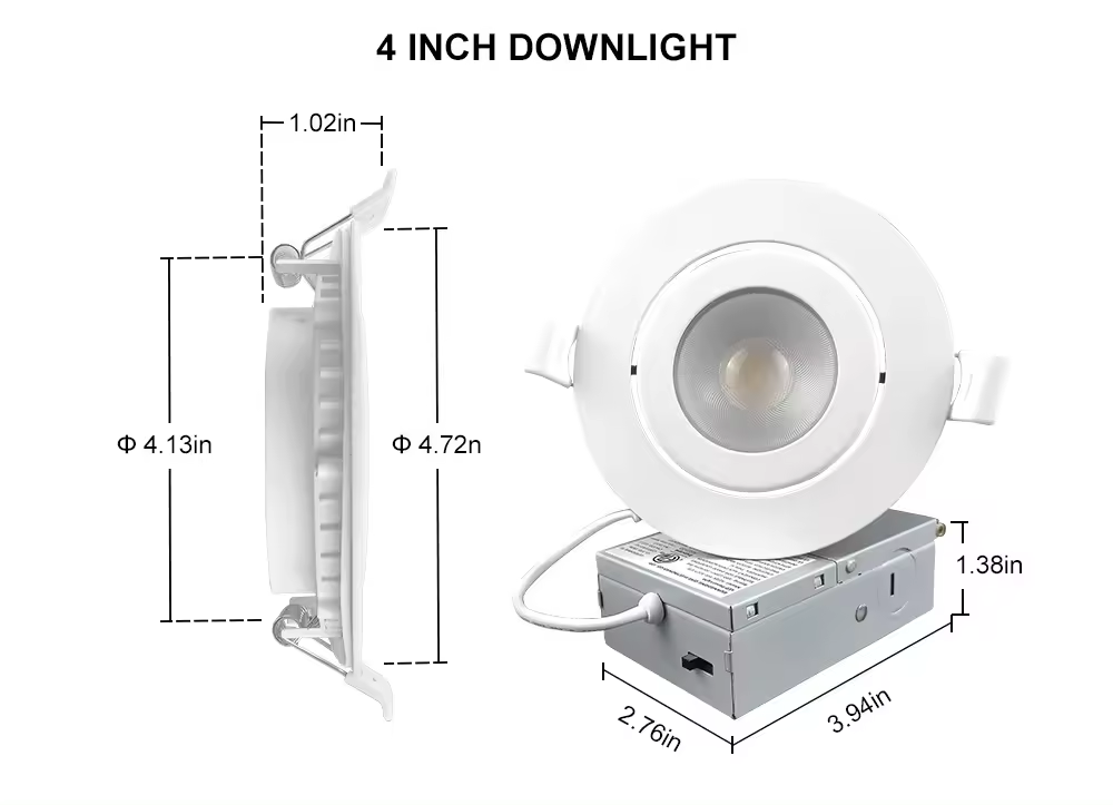 9w/12w Home  LED Retrofit  Down Light LED Recessed Downlight Round SMD Spotlight Led Downlight