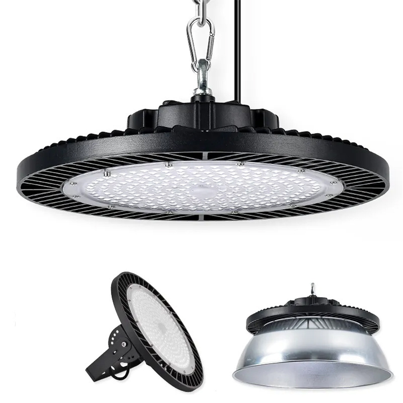 Church Lighting Die Cast Aluminum 120 150 200 240 Watt Led Ufo High Bay Light