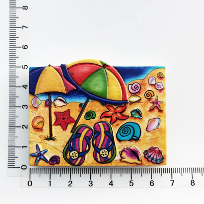 Creative Marine wind animals from Colombia 3D Magnet Souvenir 3 Resin Magnet REF Magnet souvenir