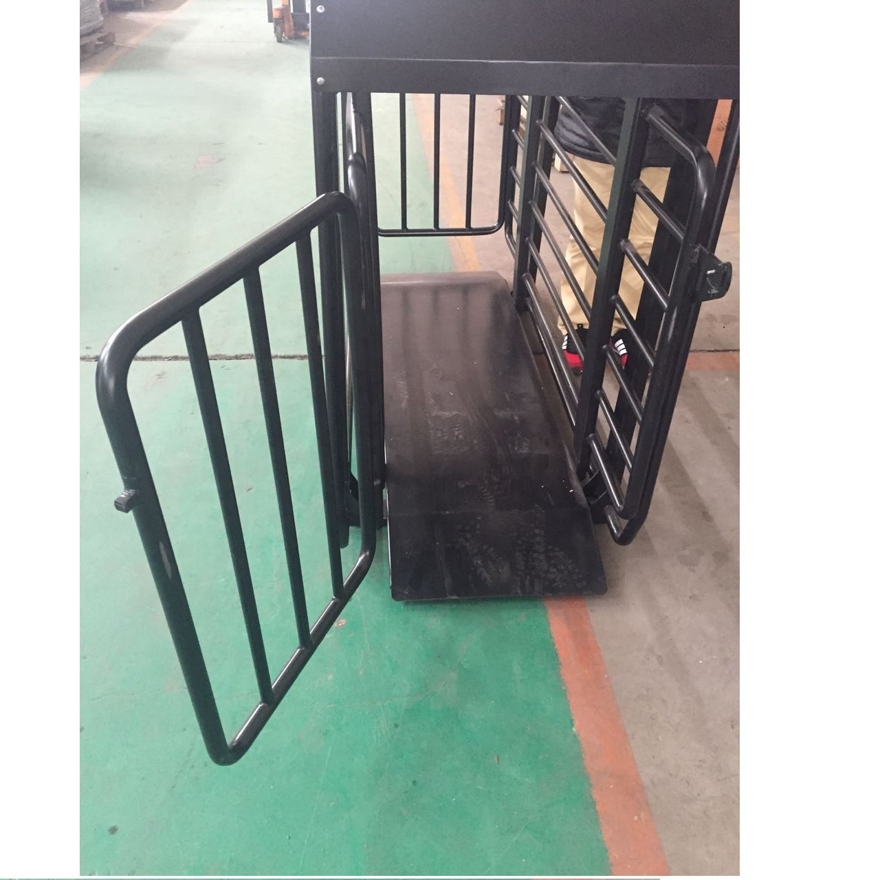 pig platform scales  weighing machine live cattle weighing cage