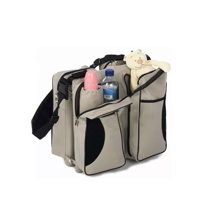 3 in 1 Multi-function Organizer Large Capacity Waterproof Baby Travel Diaper Bag with Baby Doll Diaper Bag