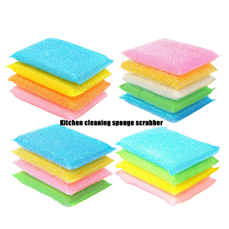 Mesh Sponge Scouring Pad Sponge Kitchen Cleaning sponge Scourer Pad