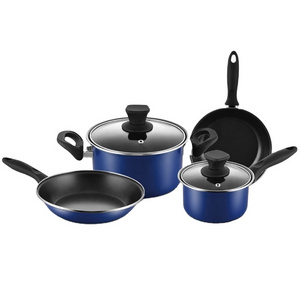 Enamel cookingware sets kitchenware  Non-stick cookware series Frypan/ Pot