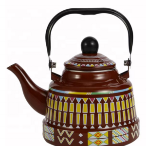 1.2L/1.8L/2.5L Classic Enameled Metal Steel Kettle Restaurant household tea kettle Teapot