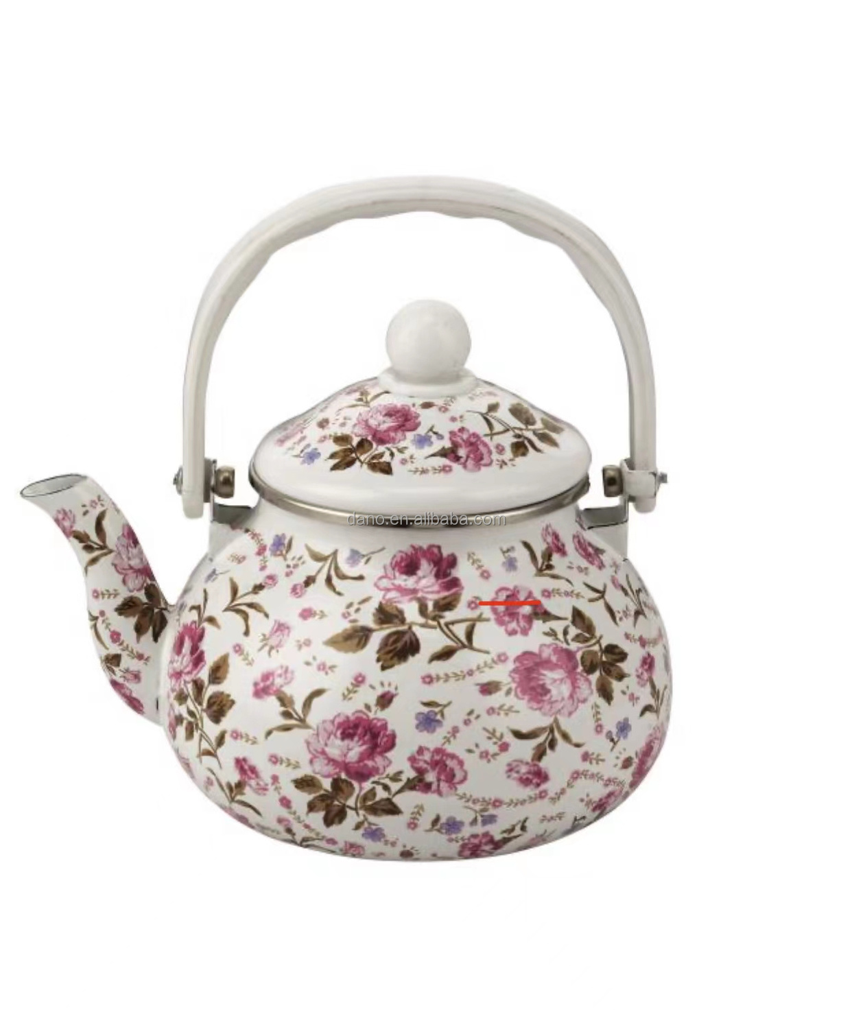 Enamel Kettle Custom color and decal Metal Steel 1.0L/1.5L/2.0L/2.5L/3L Teapot Kettle