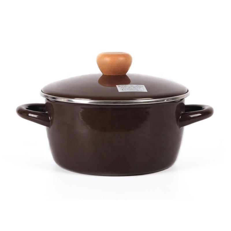 Hot products enamel cookware tableware mini pot sets food kitchen casserole pot food casserole