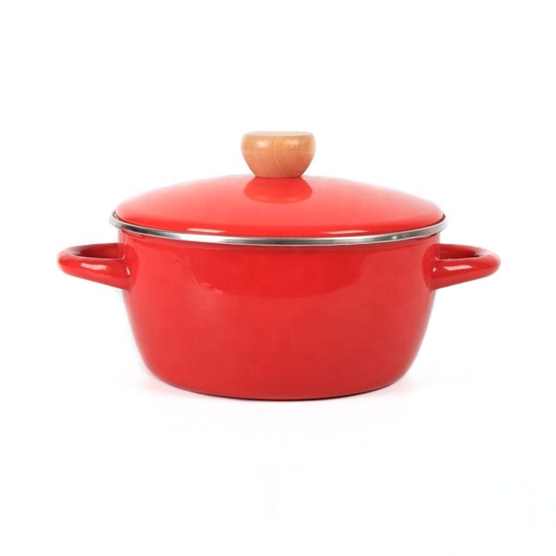 Hot products enamel cookware tableware mini pot sets food kitchen casserole pot food casserole