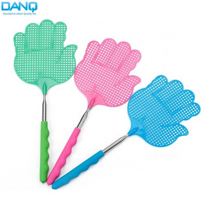 DANQ TFS03 Retractable Handle Durable Plastic Fly Swatter Extendable Fly Catcher Telescopic Swatter