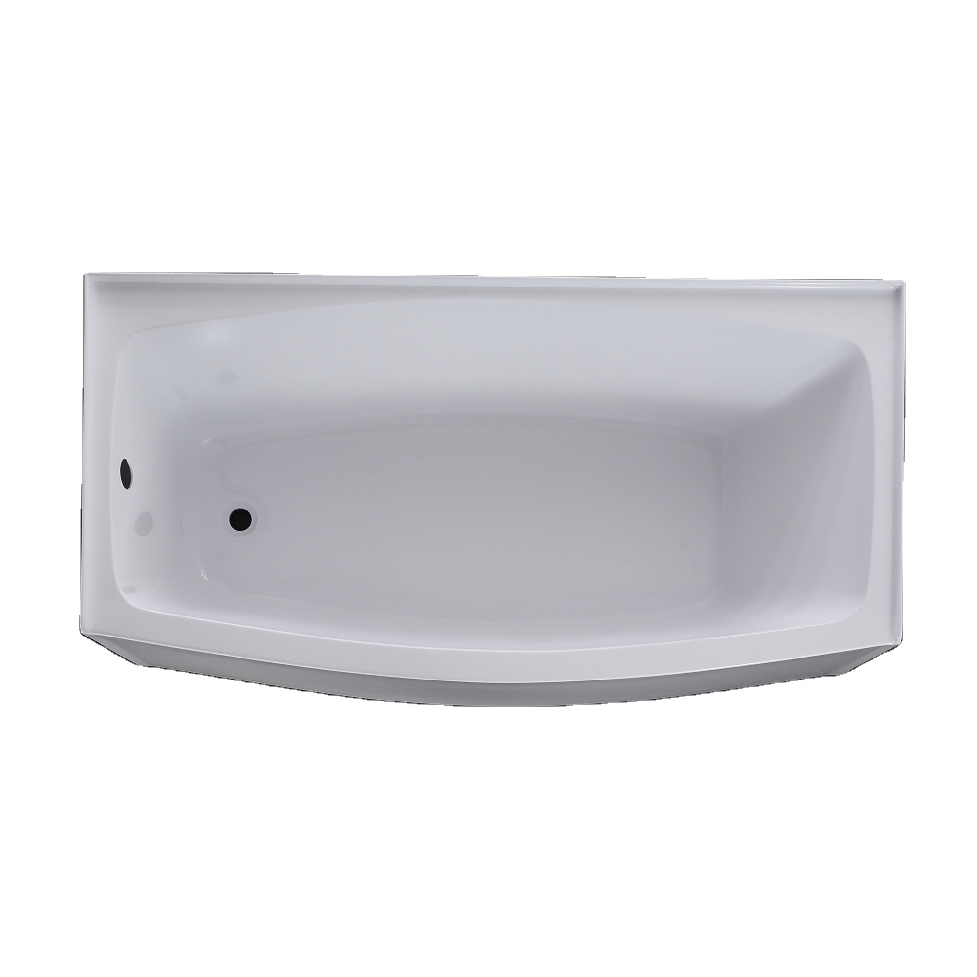 100% acrylic and reinforced FRP Popular north America standard 3-wall alcove bathtub/skirt bathtub 60x36 inch