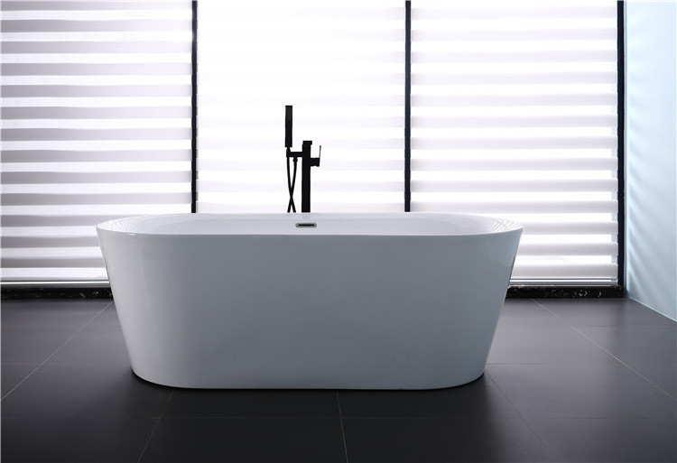 cUPC certification factory The best price / quality Free standing bathtub acrylic solid surface freestanding soaking bathtubs