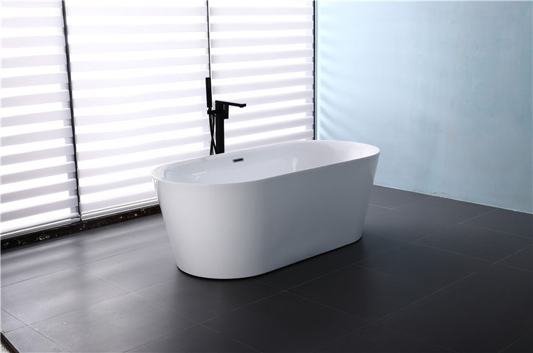 cUPC certification factory The best price / quality Free standing bathtub acrylic solid surface freestanding soaking bathtubs