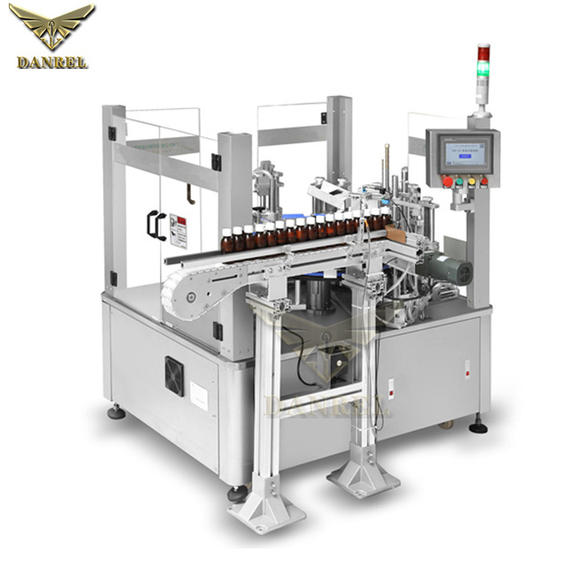 China Manufacturer Semiautomatic Cartoner Paper Box Folding Machine Manual Loading Vertical Automatic Cartoning Machine