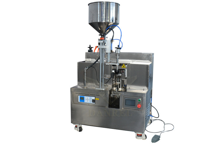 Semi Automatic filling sealing machine tube fill seal machine cosmetic cream tube toothpaste tube filling and sealing machine