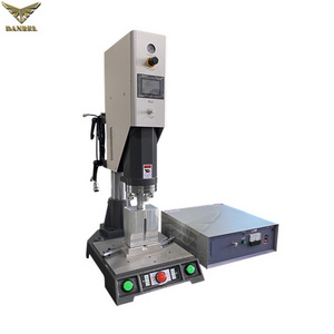 DANREL Ultrasound Plastic Welding Sealing Machine Desktop 15KHz 2600W Ultrasonic Trading Card Slab Cases Welder