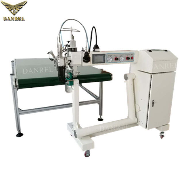 High Frequency Wave Canvas Fabric Welding PVC Inflatables Welder Hot Air Seam Sealing Machine for Airplane Escape Chutes