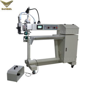 Fast PVC Welding Technology Dual Arms Hot Wedge Billboards Welder Hot Air Seam Sealing Jointing PVC Flex Banner Machine