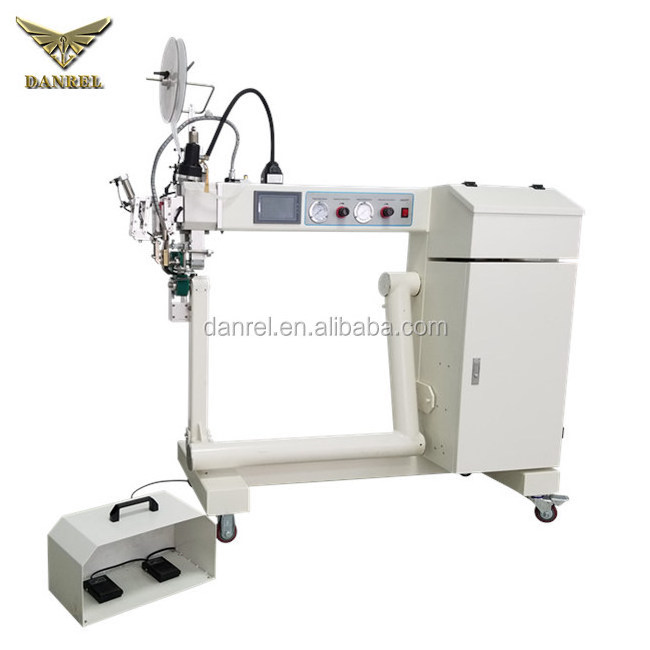 Industrial Fabric Bonding Solution Hot Wedge Sealing Hot Air Stitchless Seam Welding Machine PVC Vinyl Welder for Tarps