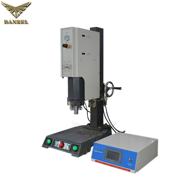 DANREL Ultrasound Plastic Welding Sealing Machine Desktop 15KHz 2600W Ultrasonic Trading Card Slab Cases Welder