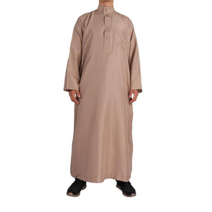 Wholesales Qatar Style Muslim Robes Cheap Qatar Style Robes Islamic Wear Muslim Clothing