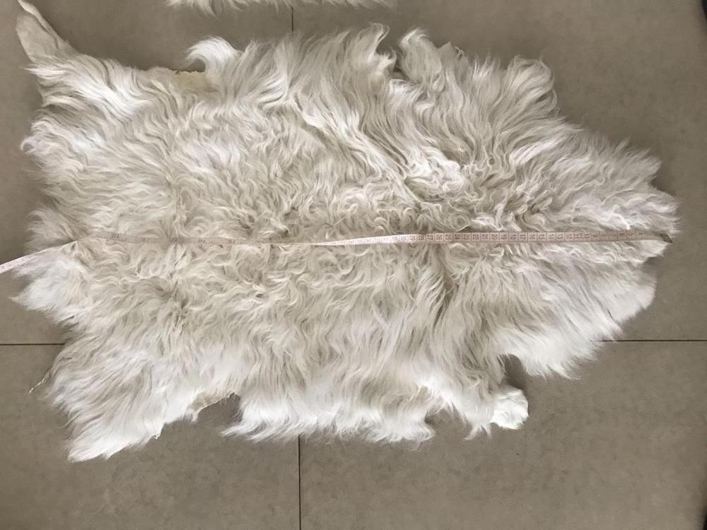 High quality Goat lamb fur skin real fur skin for wholesale