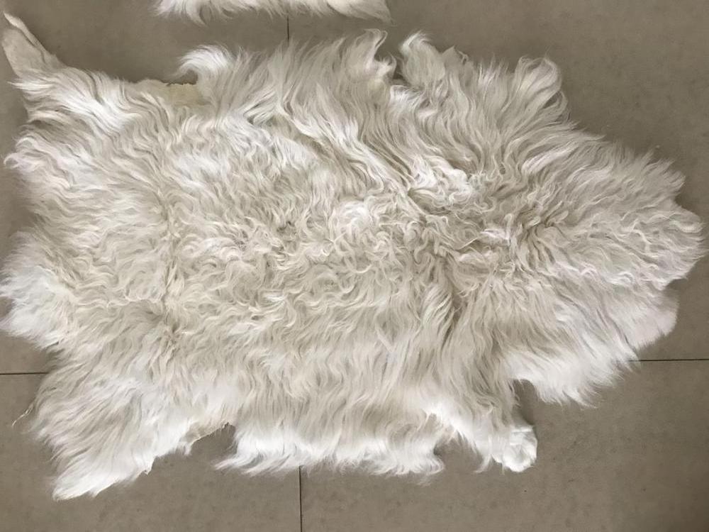 High quality Goat lamb fur skin real fur skin for wholesale