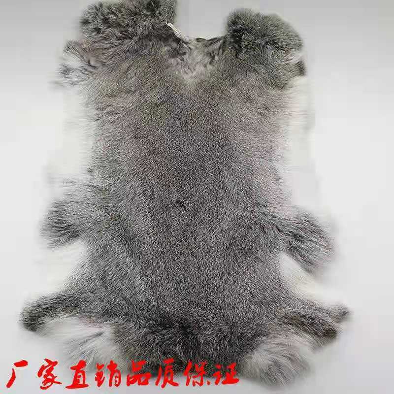 natural Genuine chinchilla Rex Rabbit Fur Pelt Skins Pelts