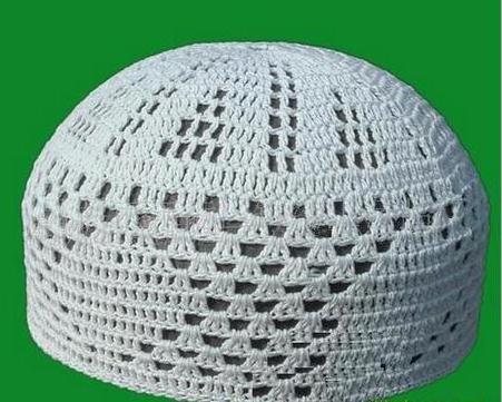 African Arab Muslim hat for men 100% wool prayer hat