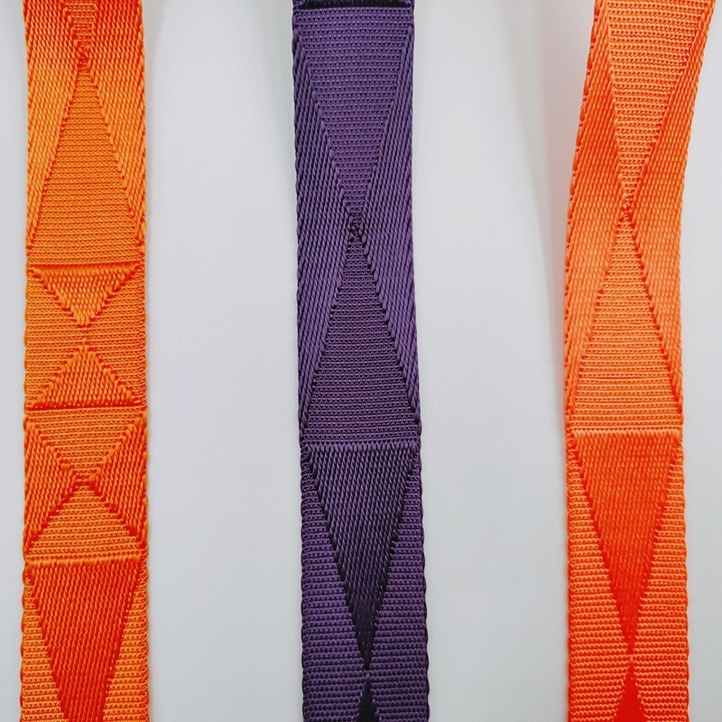 OEM Factory Sale High Quality Custom Woven Ribbon Jacquard Nylon Webbing For Bag Straps