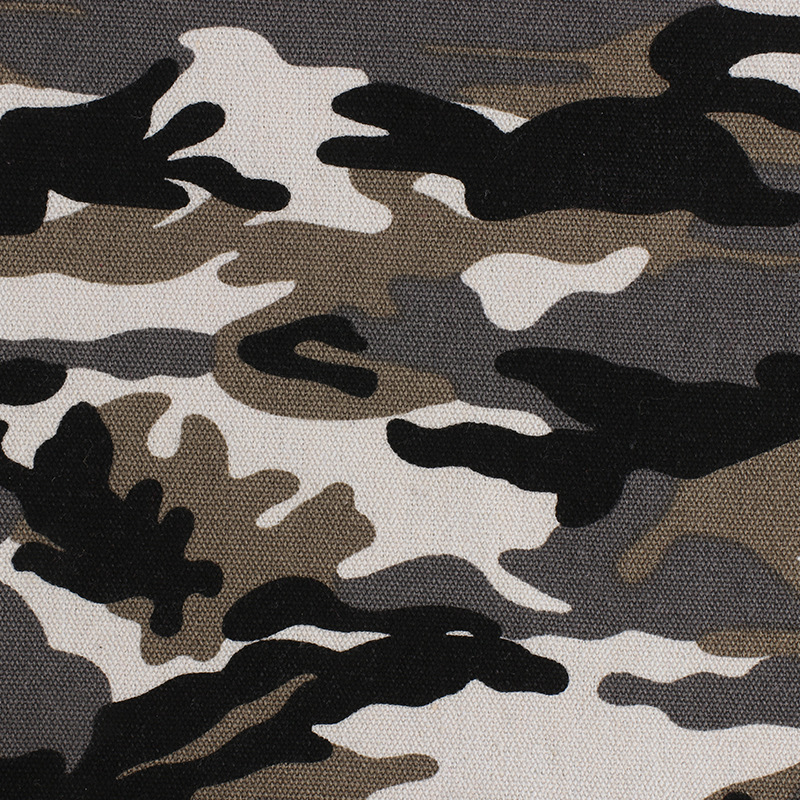 Jungle forest uniform CVC fabric 75% cotton 25% polyester customized camouflage printed fabric