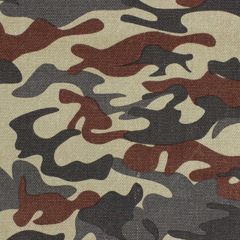 Jungle forest uniform CVC fabric 75% cotton 25% polyester customized camouflage printed fabric