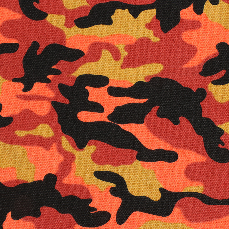 Jungle forest uniform CVC fabric 75% cotton 25% polyester customized camouflage printed fabric