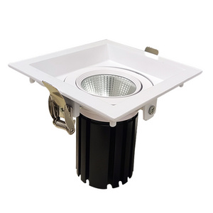 DANS Adjustable 9W CCT Selectable  Residence Ceiling Light IP44 AC247V Square Recessed Downlight