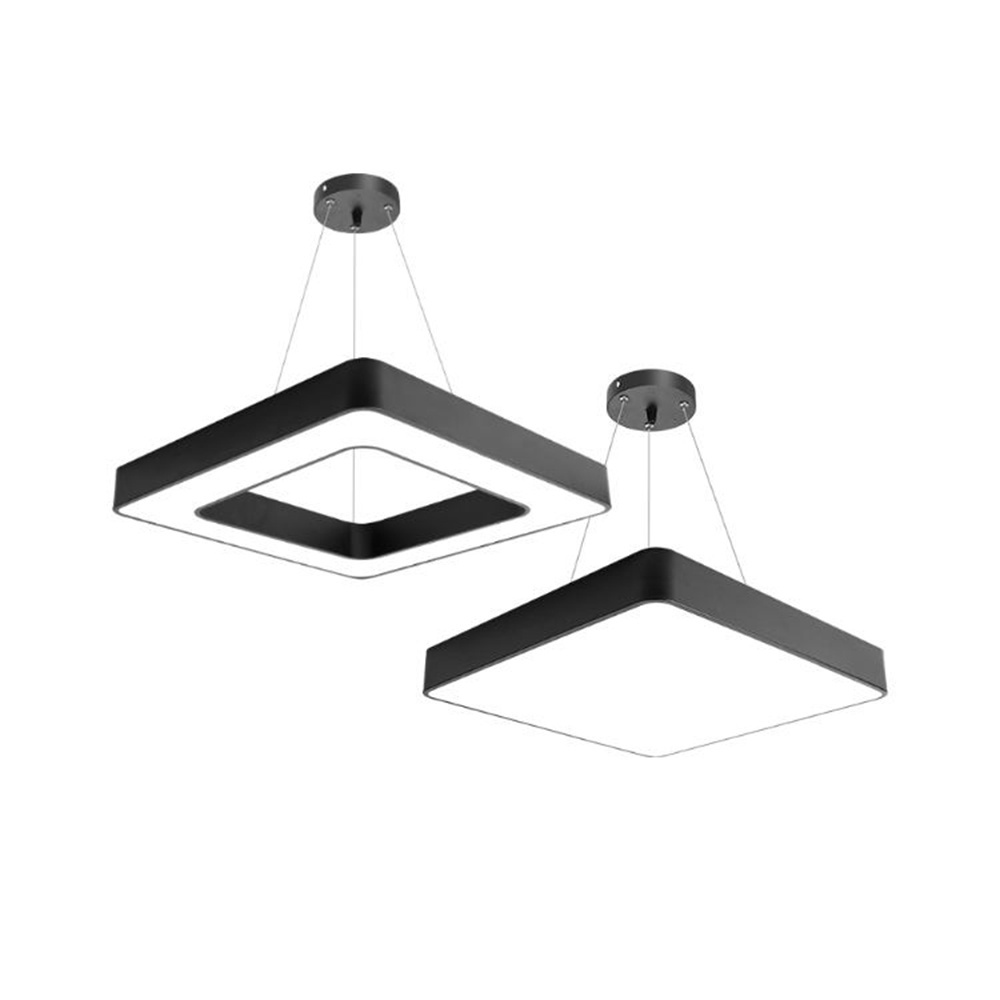 24W 36W 48W 54W 72W 96W Contemporary Square Direct Indirect Light Output 54W LED Ceiling Pendant Light