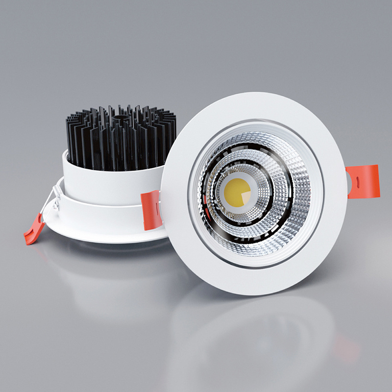 Electrical Supplier OEM&ODM Support Simple Commercial Embedded LED COB Down light