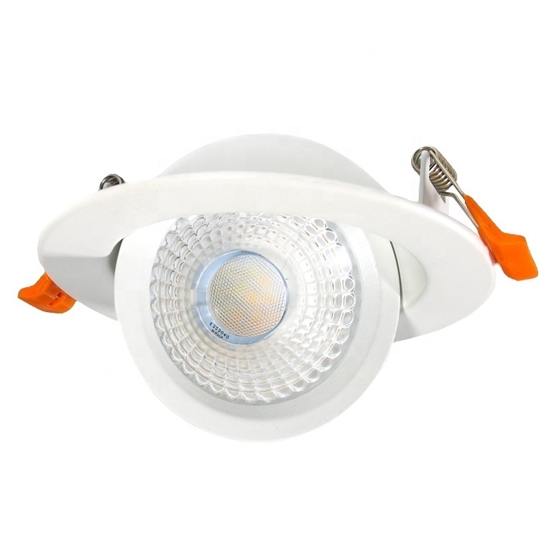 Electrical Supplier Commercial Green Embedded Lamp LED Pot Light COB Gimbal Down Light for Home