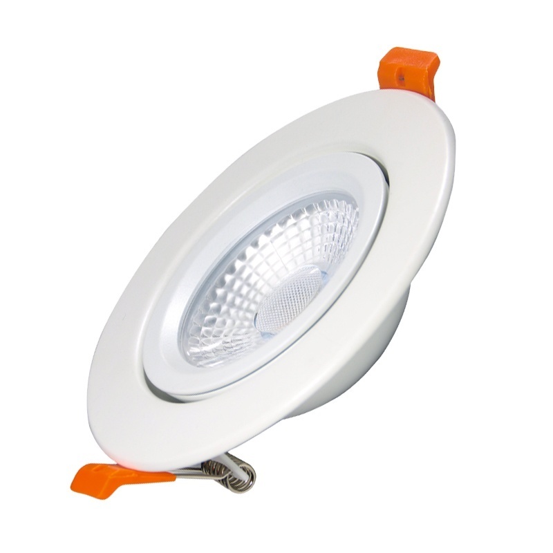 Good Price Long Life Adjustable Angle Indoor Ceiling Light Round 4 Inch Led Gimbal Downlight