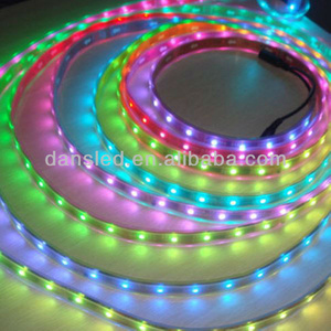 Outdoor Waterproof 220V 120V  Solar Christmas Tree Neon Smart Dmx Rgb Running Cob  Led Strip Light