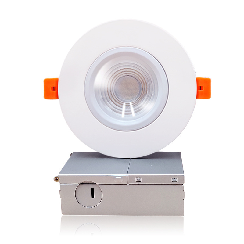 ETL Led Recessed Light 4 inch Downlight Dimmable 9W 1800K CRI 90 360 Rotation Gimbal Dimmable COB Downlight