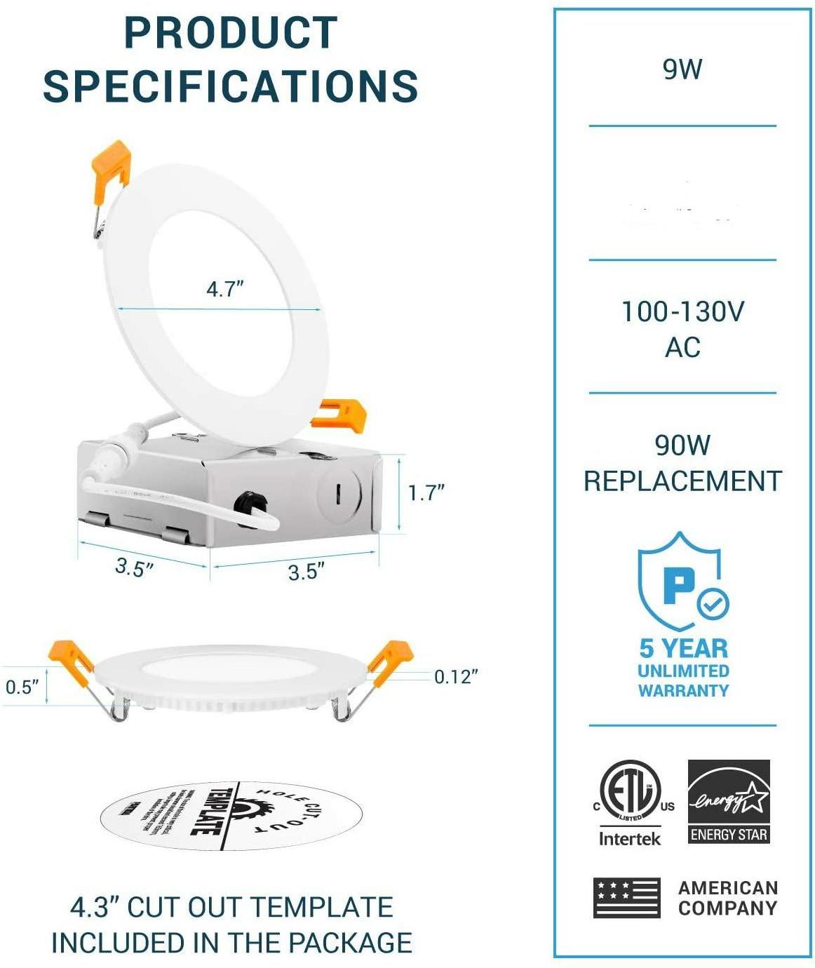 Stair Cloud Mounted Led Recessed Ceiling Spot Light