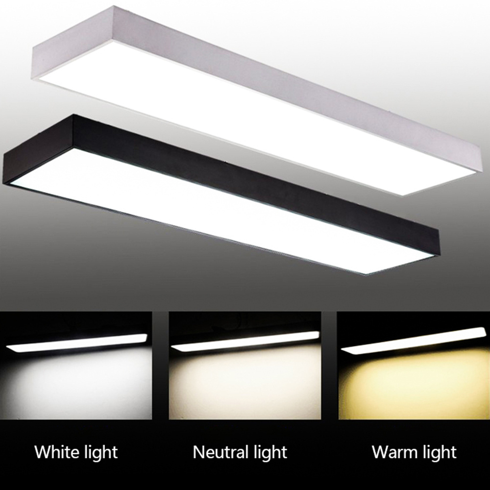 Shenzhen Technology Indoor Office Light 18W Black Linear Flicker Free LED Office Panel Light