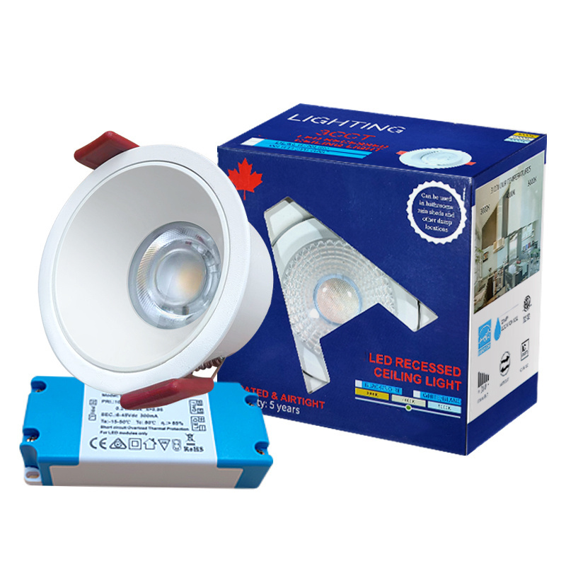 frame IP65 surface  hidden camera downlight