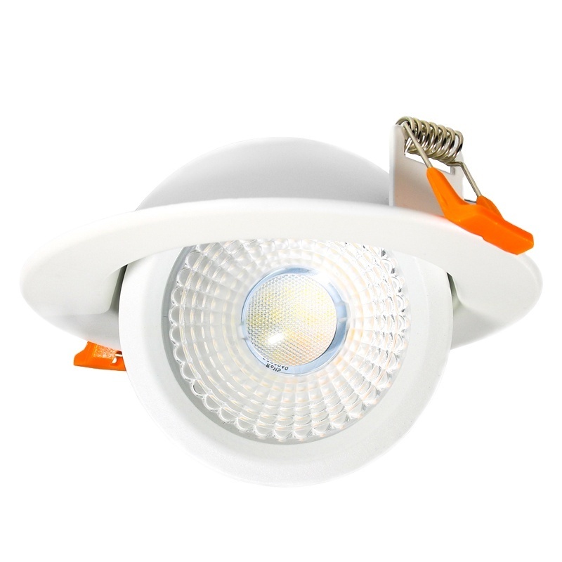 Good Price Long Life Adjustable Angle Indoor Ceiling Light Round 4 Inch Led Gimbal Downlight