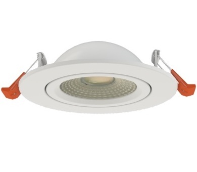 RGBCW Tuya Recessed COB  hidden 4in camera led light Downlight