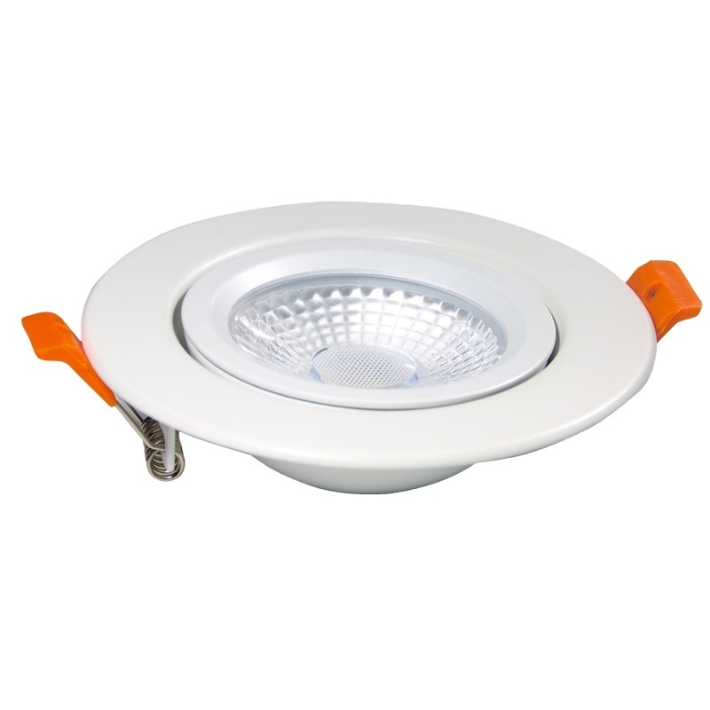 Good Price Long Life Adjustable Angle Indoor Ceiling Light Round 4 Inch Led Gimbal Downlight