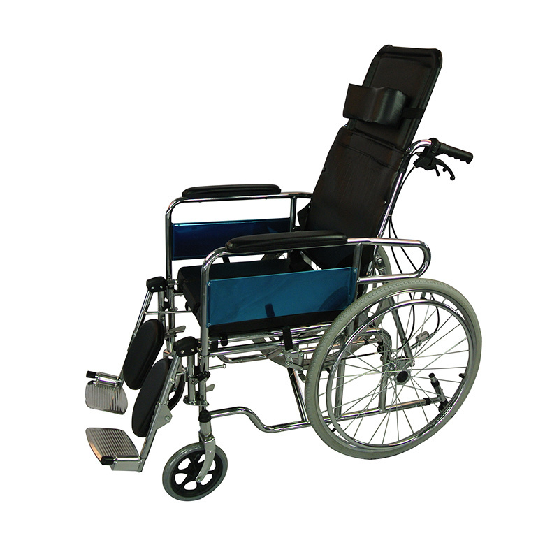 specific use leather fabric bed cum wheelchair for disabled people