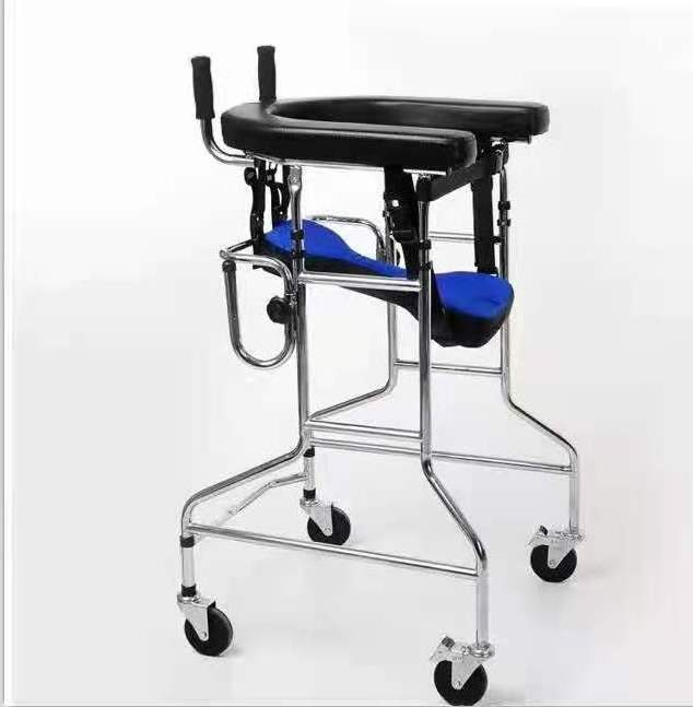 Top quality height width adjustable disabilities walk aid walker cerebral palsy walker for children of 0.85 to 1.3 meter