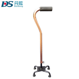 Easy Adjustable aluminum canadian crutches for elderly patient